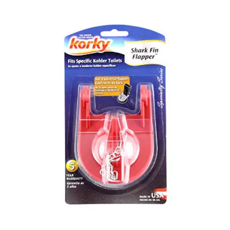 Larsen Supply Company 04-1508 Korky Red-Kohler Sharkfin Flap