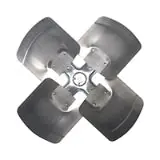 Diversitech R42205 Fan Blade CW 22 Degree Pitch Aluminum 1/2 Hub on Discharge