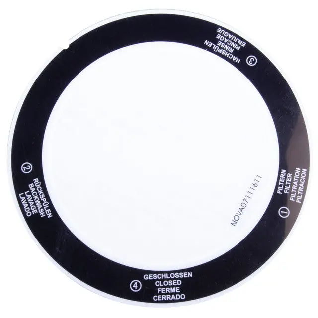 AquaPro Systems 10073-AQP1 Decal AquaPro AL75 Multiport Valve