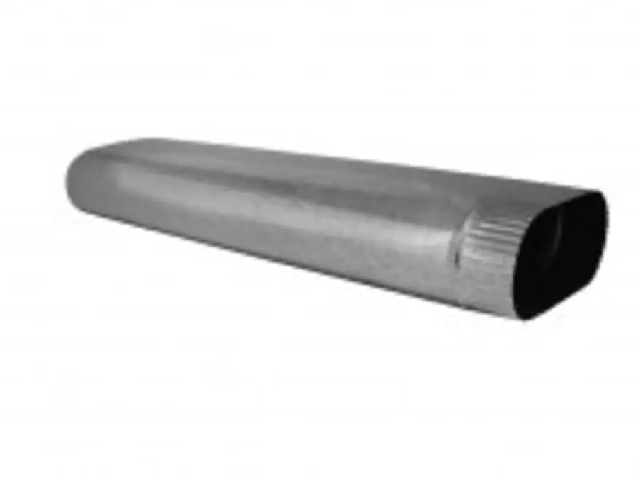 Southwark Metal Mfg 1007 Sheet Metal Pipe 7 x 100 Oval