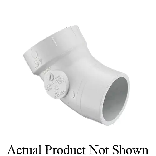 Spears P323-040 4 PVC DWV 45 Street Elbow
