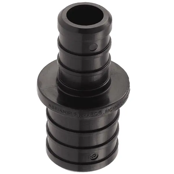 RIIFO PPC134 1-in to 3/4-in Poly Alloy Crimp Reducing Coupling