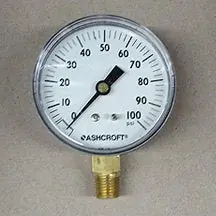 PASCO 1741A 2-1/2 100# Pressure Gauge