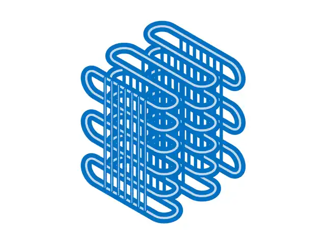 Midea 15820100000161 Condenser Assembly