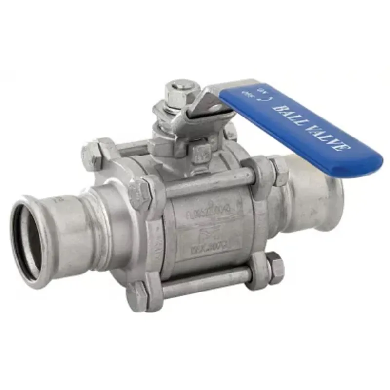 Tyler Pipe Company GVLF-469-200-E-316 2 Ball Valve - 316 Stainless Steel - Press
