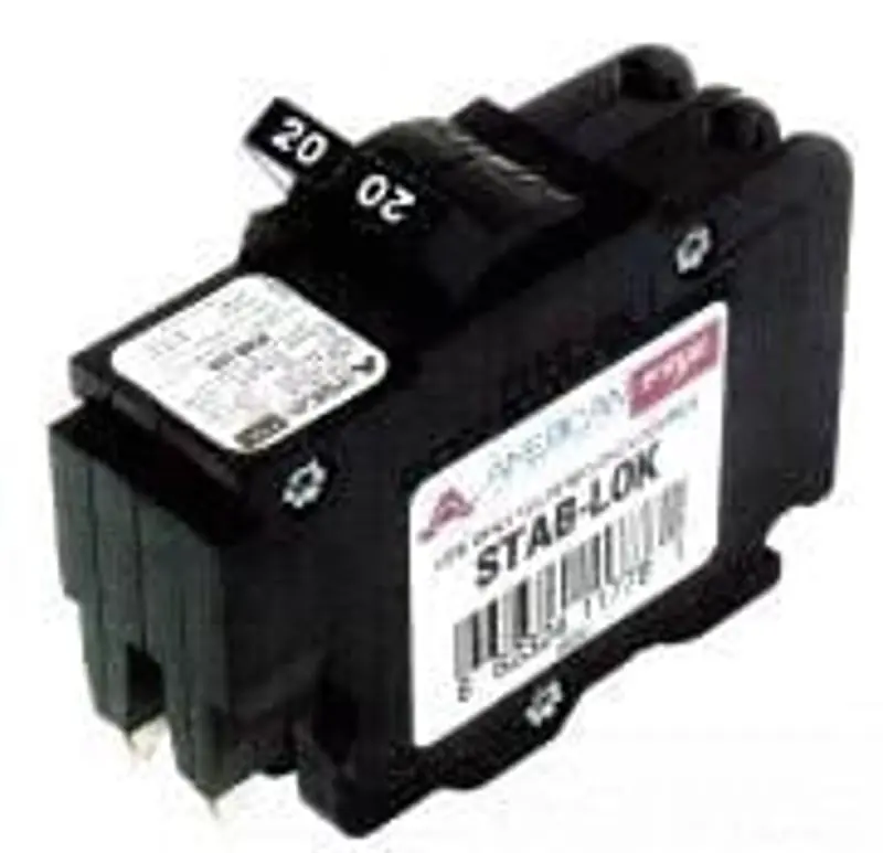 CES ACB0230 ACB, 2 Pole, 30 Amp, Plug-On Circuit Breaker, 240 Volt