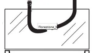 Florestone MR-377-32 Molded Mop Sink Receptor Panel 32 Inch