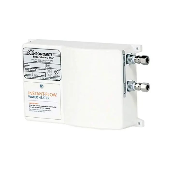 Chronomite SR-20L277 Tankless Electric Water Heater 5540 Watts