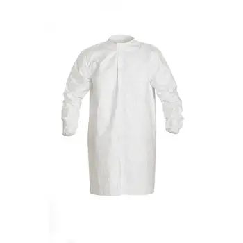 DUPONT IC270BWHSM00300 Tyvek IsoClean Frock with Snap Front Small