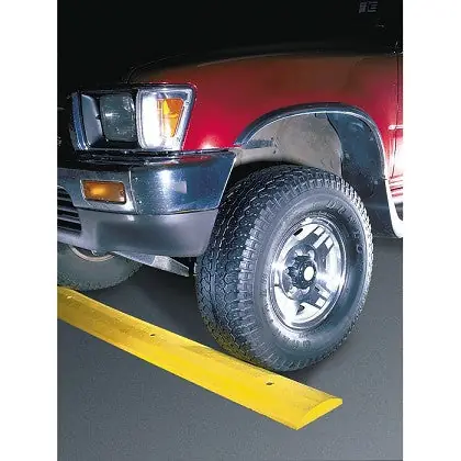Checkers SB9S-SY Recycled Plastic Parking Stop 106 in