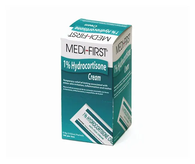 Medi-First 21135 Hydrocortisone Cream 0.9 g Packet