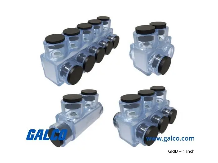 Ilsco ECTD-6-350 Clear Ins Mech T 3