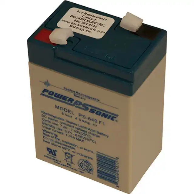 PWR-SONIC 6V 4.5AH Battery for Mavrik 8016463