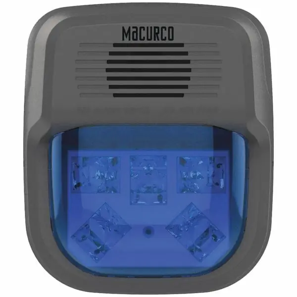 Macurco HS-B Horn and Strobe for Macurco Control Panels, Series and 12 Series Detectors, Blue