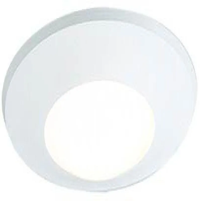 Lightolier 1177LX Philips 6.75 Inch White/Clear Round Flush Glass Wet Reflector Downlight Trim