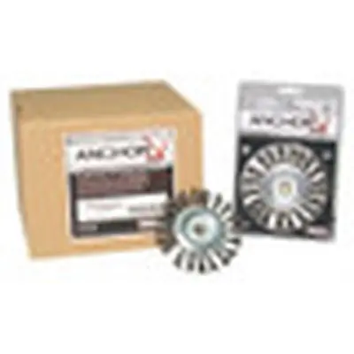 Anchor Brand 102-4S58 Stringer Bead Wheel Brush 4 inches