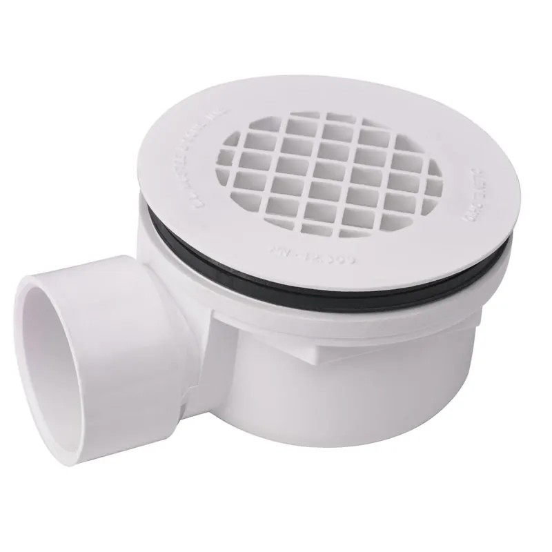 E L Mustee & Sons Inc 82.400A Side Outlet Drain For 1 1/2 Pvc Pipe