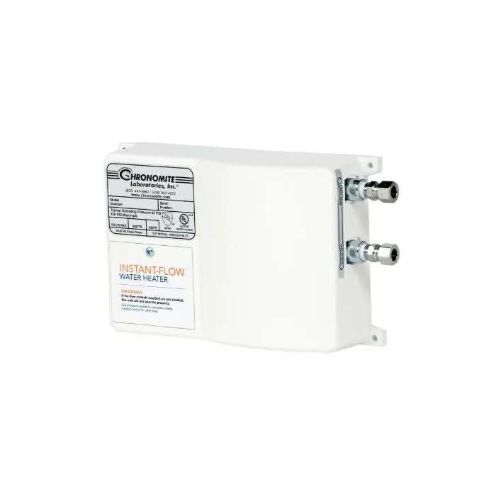 Chronomite SR-20L120V Tankless Electric Water Heater Point-of-Use 2400 watts