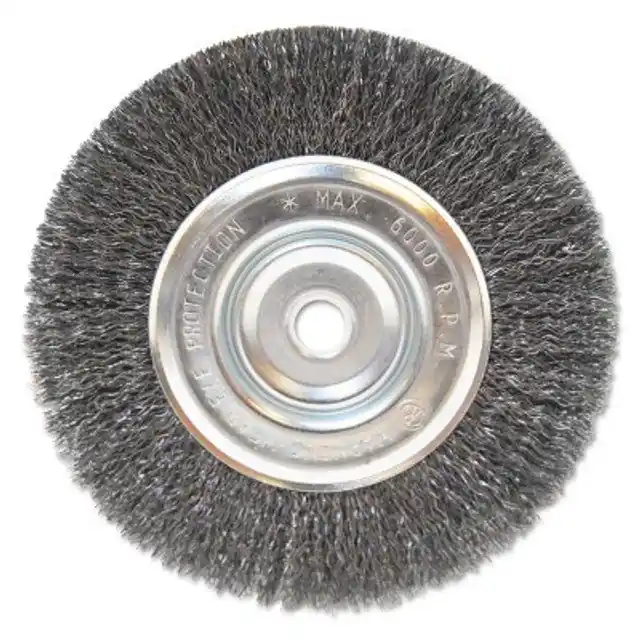Anchor Brand 102-BW-605 Light Duty Crimped Wheel Brush 6 in