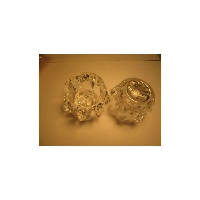 The Faucet Doctor 21408FD Acrylic Faucet Handles For Delta Roman Tub