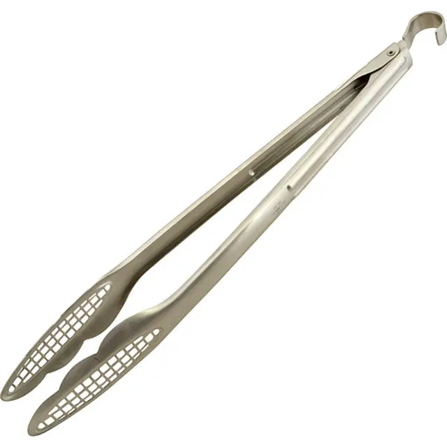 Grill Fry Tongs Stainless Steel Long 16L for Mavrik 2571061