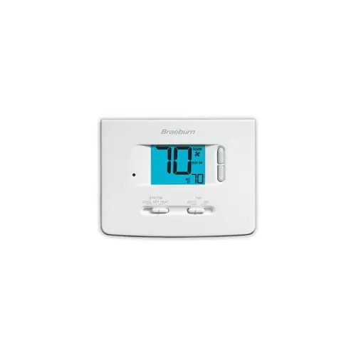 Braeburn 1030 Economy Series Non-Programmable for Single Stage Conventional or Heat Pump