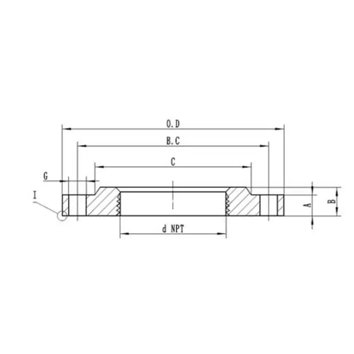 Matco V CICFG09 - Galv Ci Companion Flange - 2-1/2 in