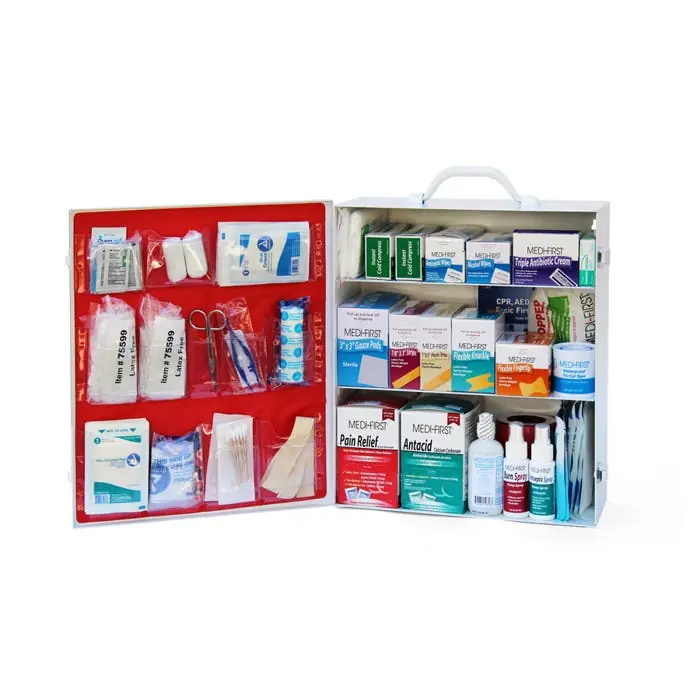 Medi-First 745ANSI First Aid Kit Three-Shelf ANSI-B Cabinet