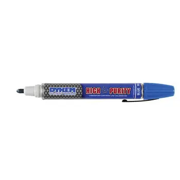 Dykem 44534 High Purity 44 Marker Blue Medium Tip