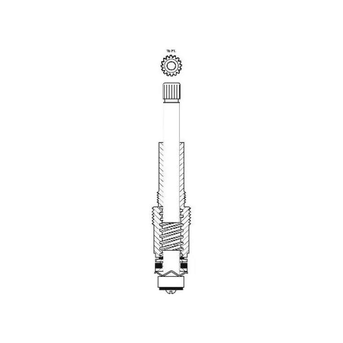 The Faucet Doctor 10325FD Stem 4-5/16 Inch For American Standard Colony Tubs & Showers