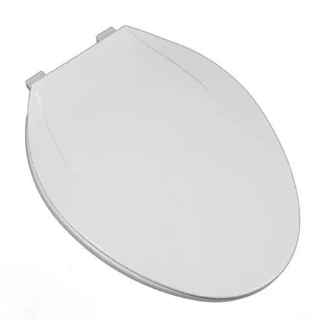 BathDecor 2F1E2-00 Toilet Seat with Cover Elongated 18 inch