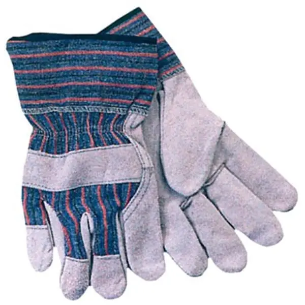 Anchor Brand 101-1775 Work Gloves Large Cowhide Pearl Gray