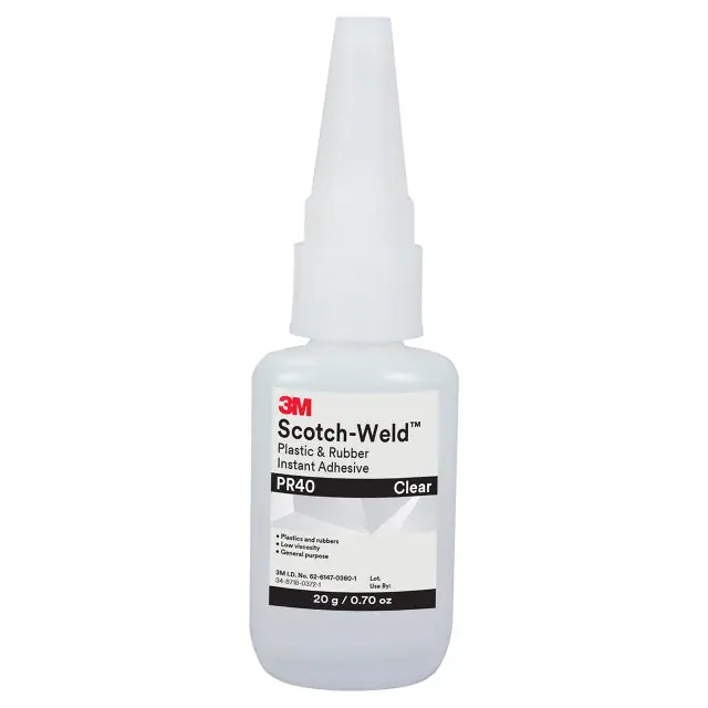 SCOTCH-WELD 7010330469 Plastic & Rubber Instant Adhesive CA