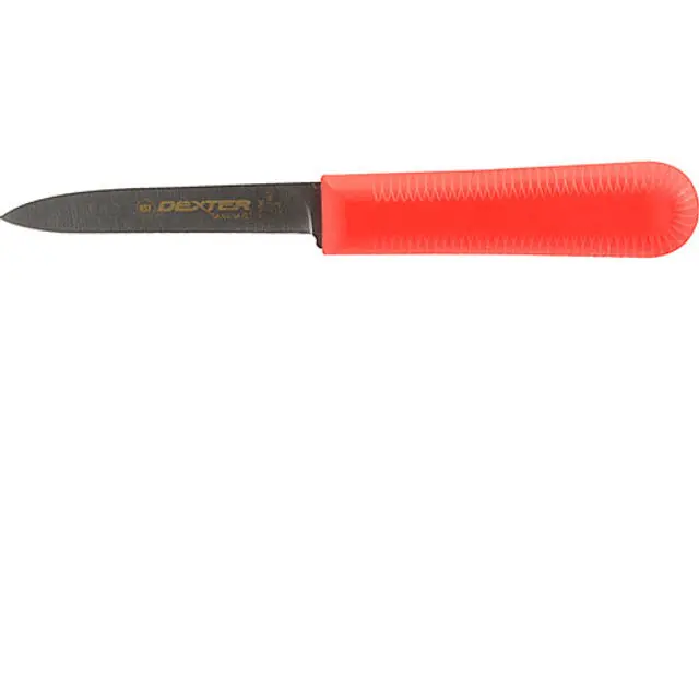 Knife Paring 3-1/4 Red 1371506 for Mavrik