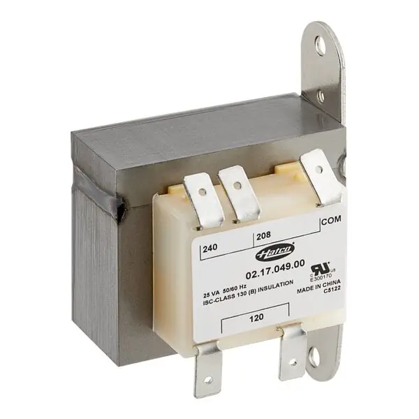 Transformer 208-240V Secondary 120V 25VA for Hatco 02.17.049.00