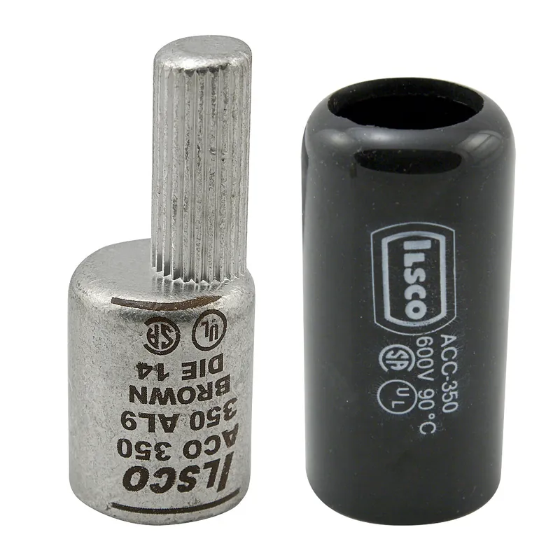 Ilsco ACON-300 Aluminum Compression Pigtail Adaptor 300 kcmil