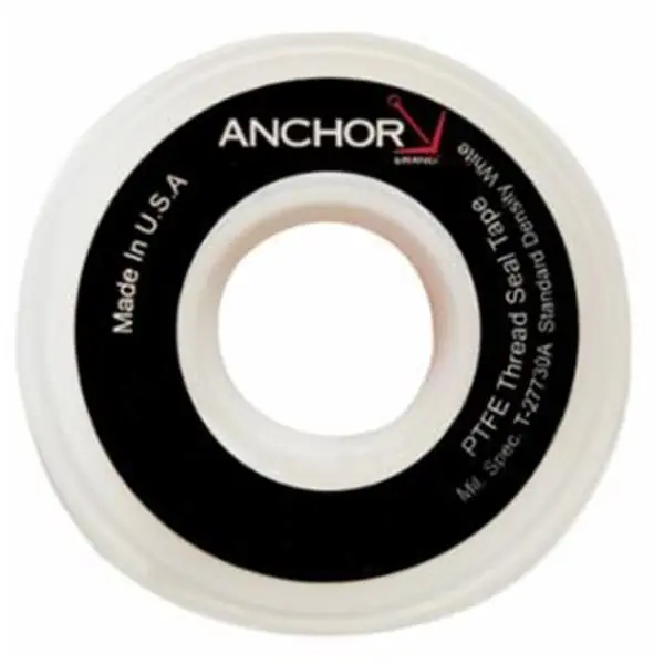 Anchor Brand 102-1/2X520PTFE-YEL Gas Line PTFE Thread Sealant Tape