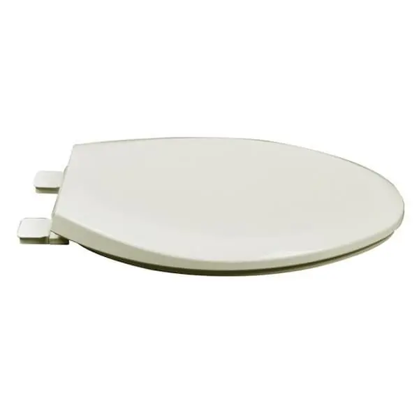 BathDecor 2F1E8-02 Toilet Seat with Cover Elongated 19 inch