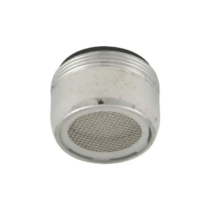 The Faucet Doctor 69030LFFD Chrome Slotless Dual Thread Aerator 15/16 inch Male x 55/64 inch Female