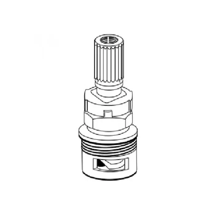 The Faucet Doctor 15250LFFD Ceramic Washerless Stem 2 inch Replacement for Kohler & Sterling