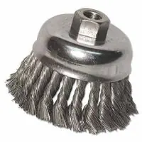 Anchor Brand 102-R3KC14S Knot Wire Cup Brush 3 in Diameter