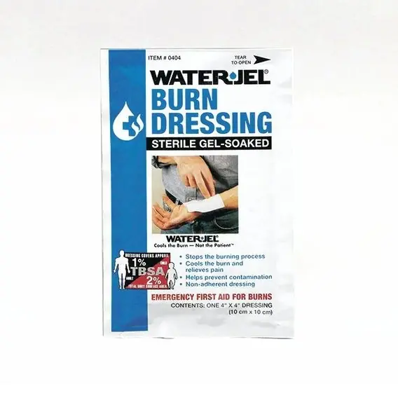 WATER-JEL 66044 Burn Dressing 4 in x 4 in