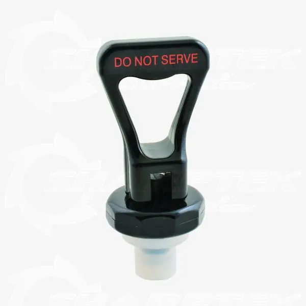 Upper Faucet Assembly ES BLK TH 1071.00020.00 for Fetco