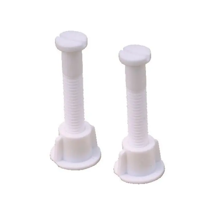 The Faucet Doctor 98001FD Toilet Seat Bolts White