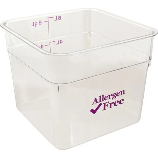 Container 6 QT for Cambro CAM6SFSCW441
