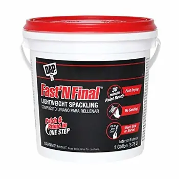 DAP 12143 Fast 'N Final 1 Gal. Lightweight Latex Patch & Prime Spackling