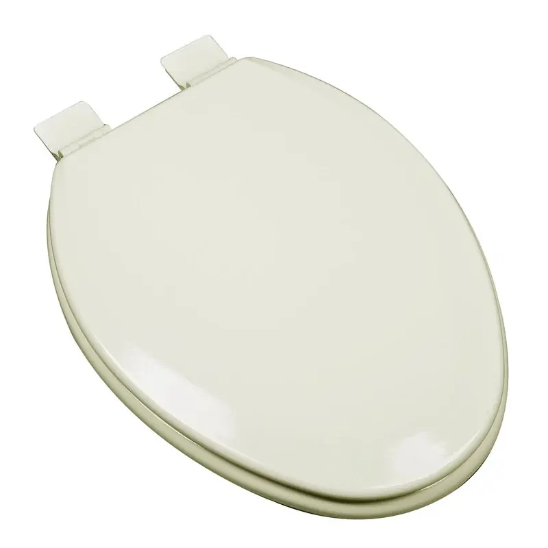 BathDecor 1F1E5-02 Toilet Seat with Cover Elongated 19 inch Replacement MPN