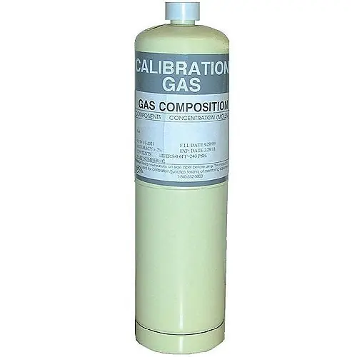 Macurco CO-200PPM-AL Carbon Monoxide CO Calibration Gas Aluminum Cylinder 34L 200 PPM