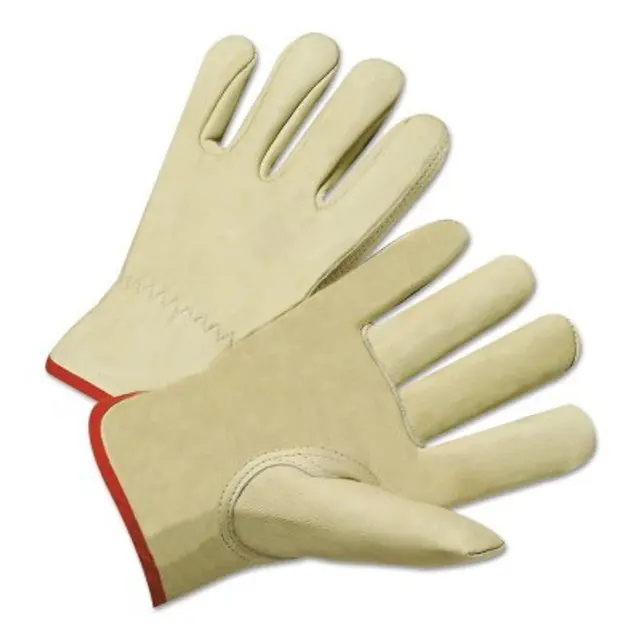 Anchor Brand 101-4015-2XL Standard Grain Cowhide Leather Driver Gloves 2X-Large