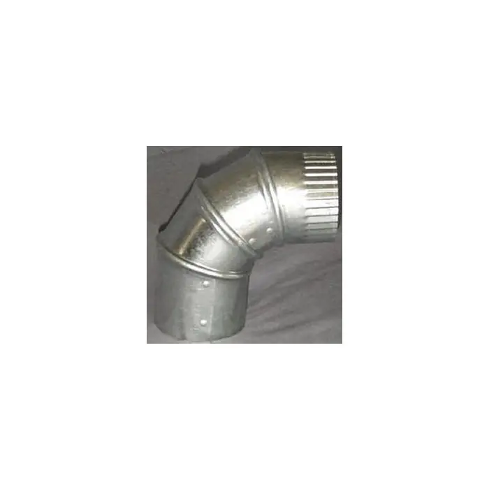 Cody CODY1254 4 In. 30 Ga 90 Degree Duct Elbow